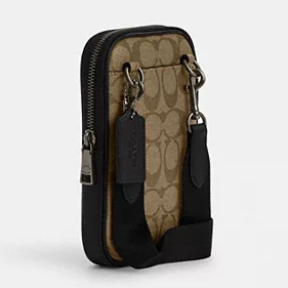 Coach Aden Crossbody In Signature Canvas NWT - Picture 5 of 7